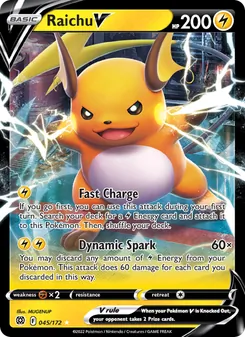 Raichu V (Brilliant Stars #045)