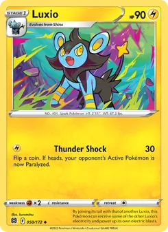 Luxio (Brilliant Stars #050)