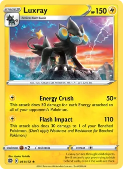 Luxray (Brilliant Stars #051)