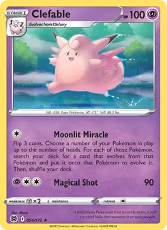 Clefable (Brilliant Stars #054)