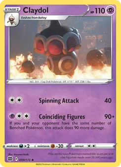 Claydol (Brilliant Stars #059)