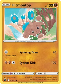 Hitmontop (Brilliant Stars #072)