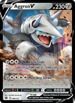Aggron V (Brilliant Stars #096)