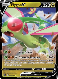 Flygon V (Brilliant Stars #106)