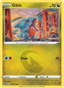 Gible (Brilliant Stars #107)