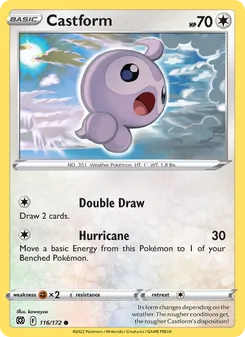 Castform (Brilliant Stars #116)