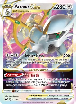 Arceus VSTAR (Brilliant Stars #123)