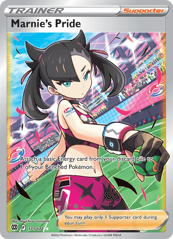 Marnie's Pride — Brilliant Stars #171 (Pokémon TCG card)
