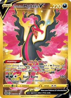 Galarian Moltres V (Brilliant Stars #183)
