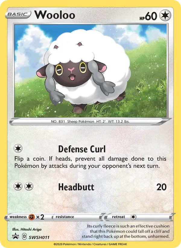 Wooloo — SWSH Black Star Promos #SWSH011 (Pokémon TCG card)