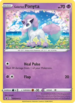 Galarian Ponyta (SWSH Black Star Promos #SWSH013)