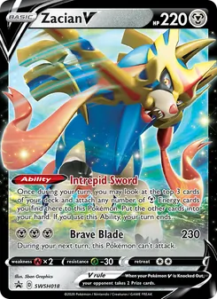 Zacian V (SWSH Black Star Promos #SWSH018)
