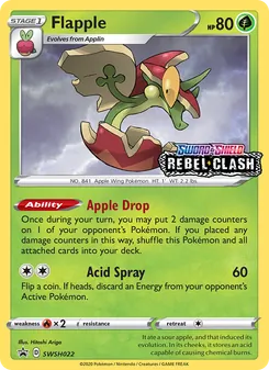 Flapple (SWSH Black Star Promos #SWSH022)
