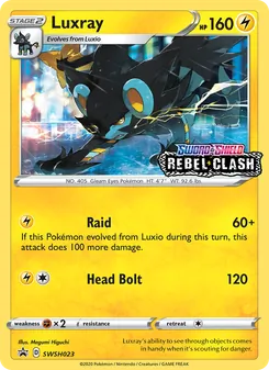 Luxray (SWSH Black Star Promos #SWSH023)
