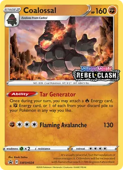 Coalossal (SWSH Black Star Promos #SWSH024)