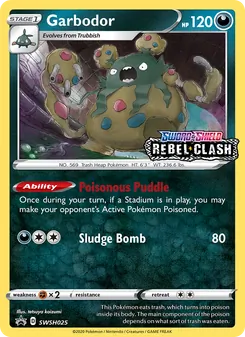 Garbodor (SWSH Black Star Promos #SWSH025)