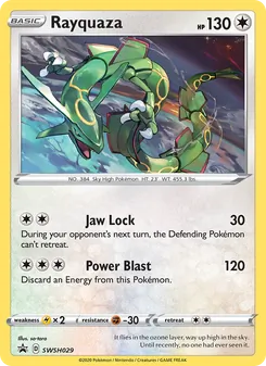 Rayquaza (SWSH Black Star Promos #SWSH029)