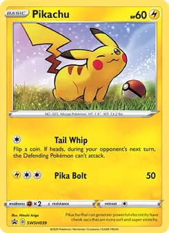 Pikachu (SWSH Black Star Promos #SWSH039)