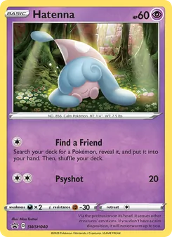 Hatenna (SWSH Black Star Promos #SWSH040)
