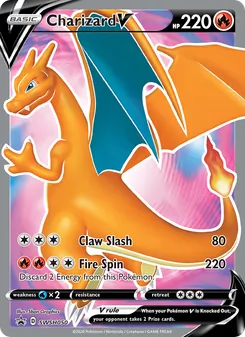 Charizard V (SWSH Black Star Promos #SWSH050)