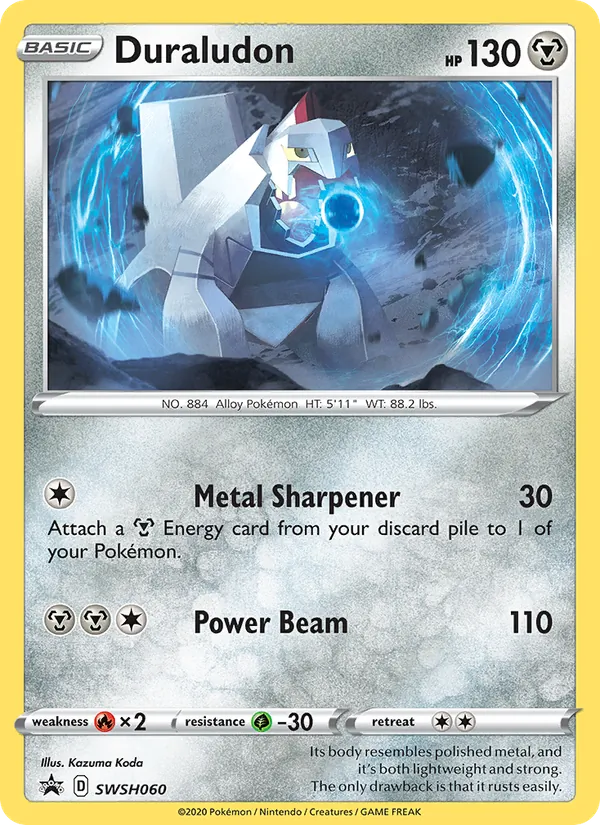 Duraludon — SWSH Black Star Promos #SWSH060 (Pokémon TCG card)