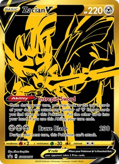 Zacian V (SWSH Black Star Promos #SWSH076)