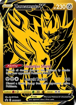 Zamazenta V (SWSH Black Star Promos #SWSH077)