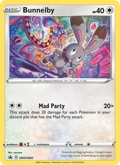 Bunnelby (SWSH Black Star Promos #SWSH082)