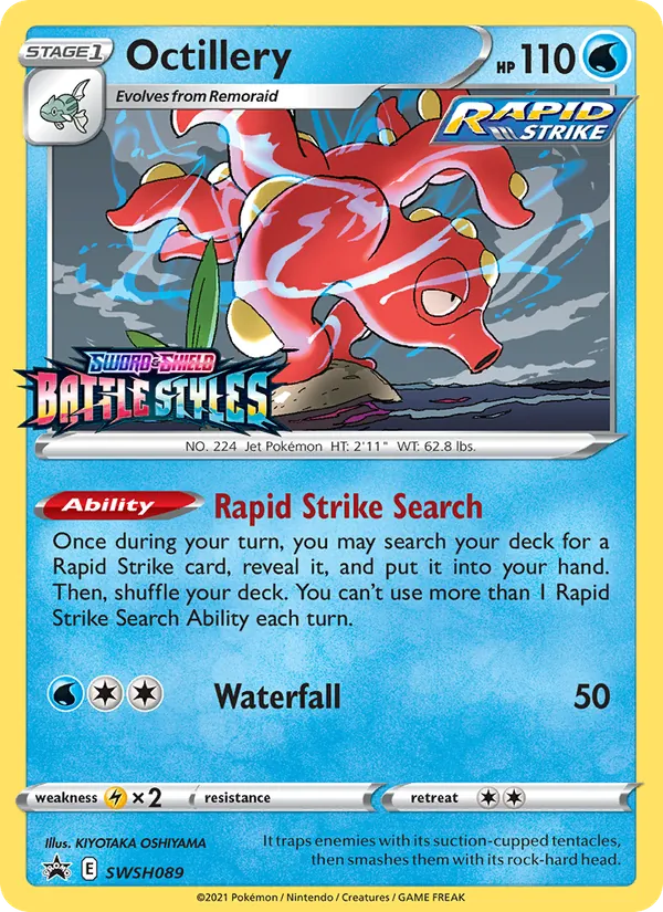 Octillery — SWSH Black Star Promos #SWSH089 (Pokémon TCG card)