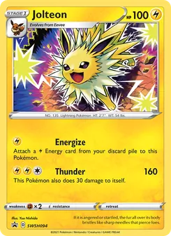 Jolteon (SWSH Black Star Promos #SWSH094)