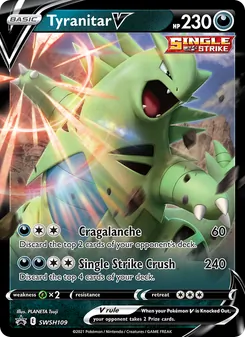 Tyranitar V (SWSH Black Star Promos #SWSH109)