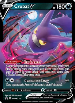Crobat V (SWSH Black Star Promos #SWSH110)