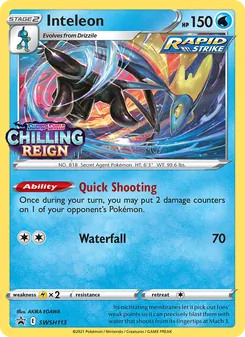 Inteleon (SWSH Black Star Promos #SWSH113)