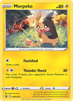 Morpeko (SWSH Black Star Promos #SWSH116)