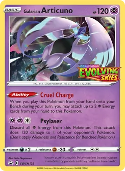 Galarian Articuno (SWSH Black Star Promos #SWSH123)
