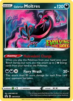 Galarian Moltres (SWSH Black Star Promos #SWSH125)