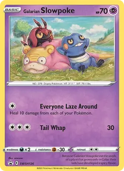 Galarian Slowpoke (SWSH Black Star Promos #SWSH126)