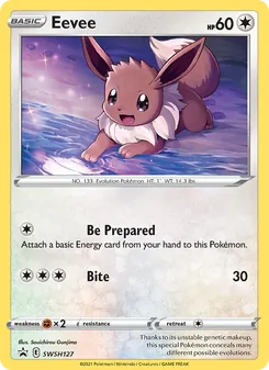 Eevee (SWSH Black Star Promos #SWSH127)