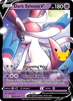 Dark Sylveon V (SWSH Black Star Promos #SWSH134)