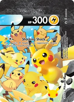 Pikachu V-UNION (SWSH Black Star Promos #SWSH140)