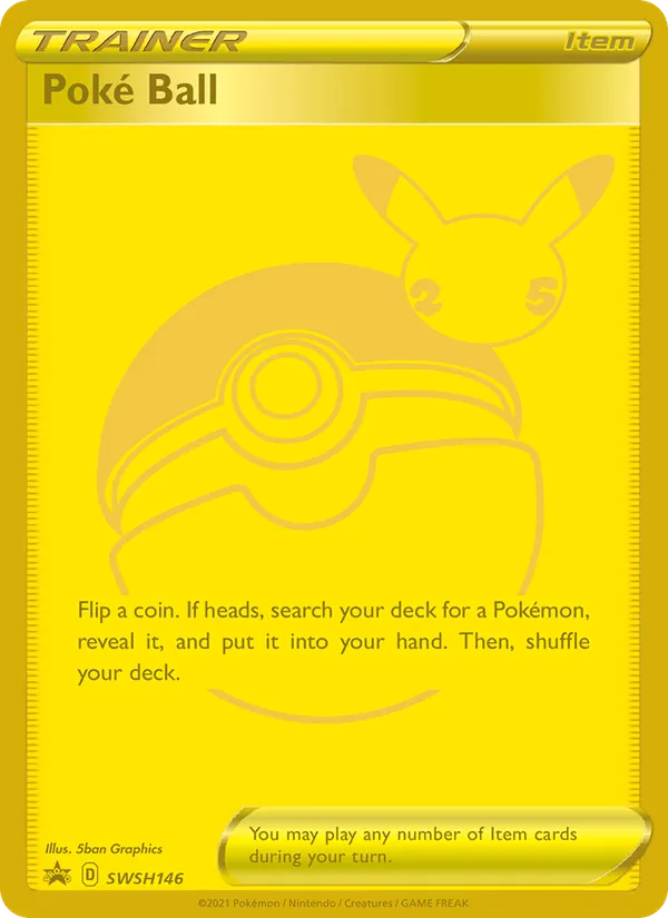 Poké Ball — SWSH Black Star Promos #SWSH146 (Pokémon TCG card)