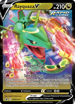 Rayquaza V (SWSH Black Star Promos #SWSH147)