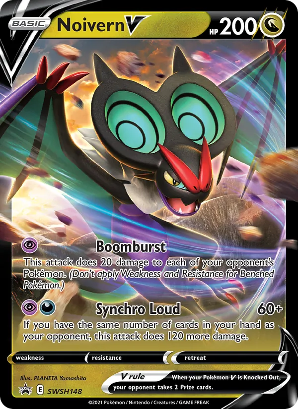Noivern V — SWSH Black Star Promos #SWSH148 (Pokémon TCG card)