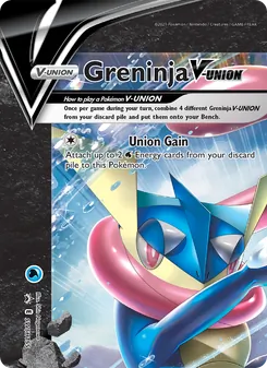 Greninja V-UNION (SWSH Black Star Promos #SWSH155)