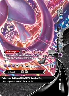 Mewtwo V-UNION (SWSH Black Star Promos #SWSH162)