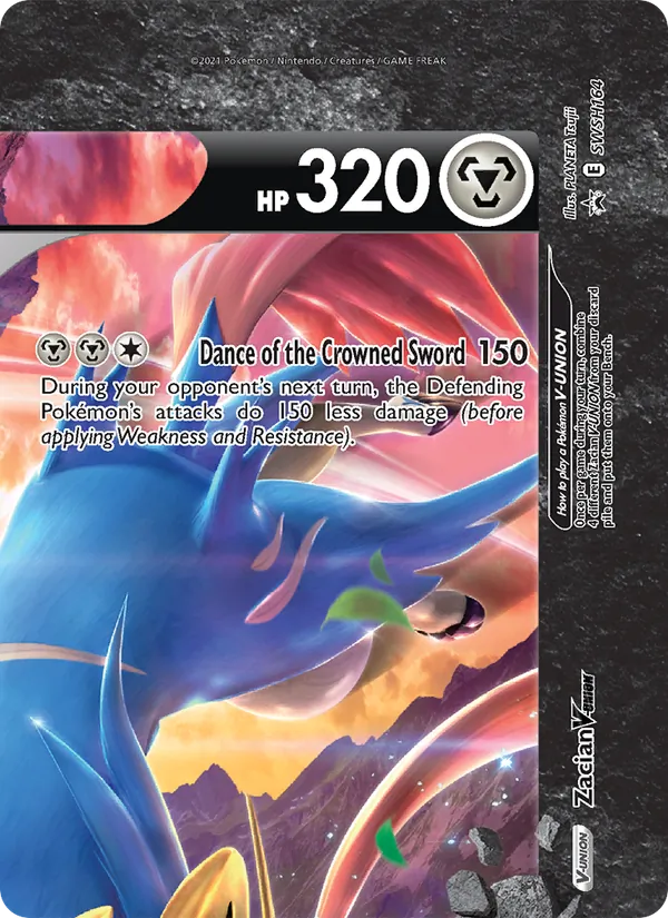 Zacian V-UNION — SWSH Black Star Promos #SWSH164 (Pokémon TCG card)
