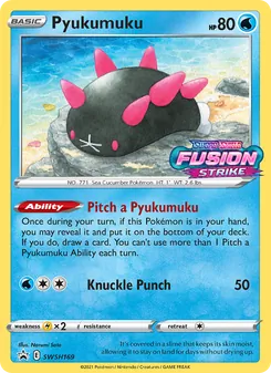 Pyukumuku (SWSH Black Star Promos #SWSH169)