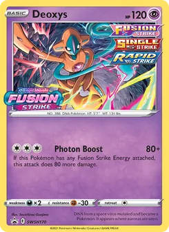Deoxys (SWSH Black Star Promos #SWSH170)