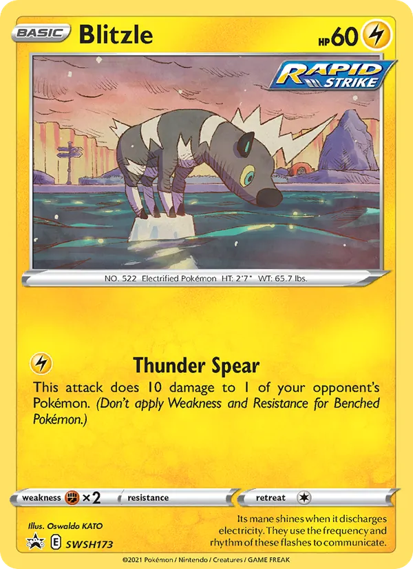 Blitzle — SWSH Black Star Promos #SWSH173 (Pokémon TCG card)