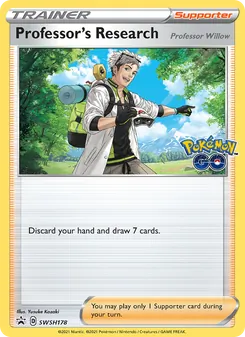 Professor's Research (SWSH Black Star Promos #SWSH178)